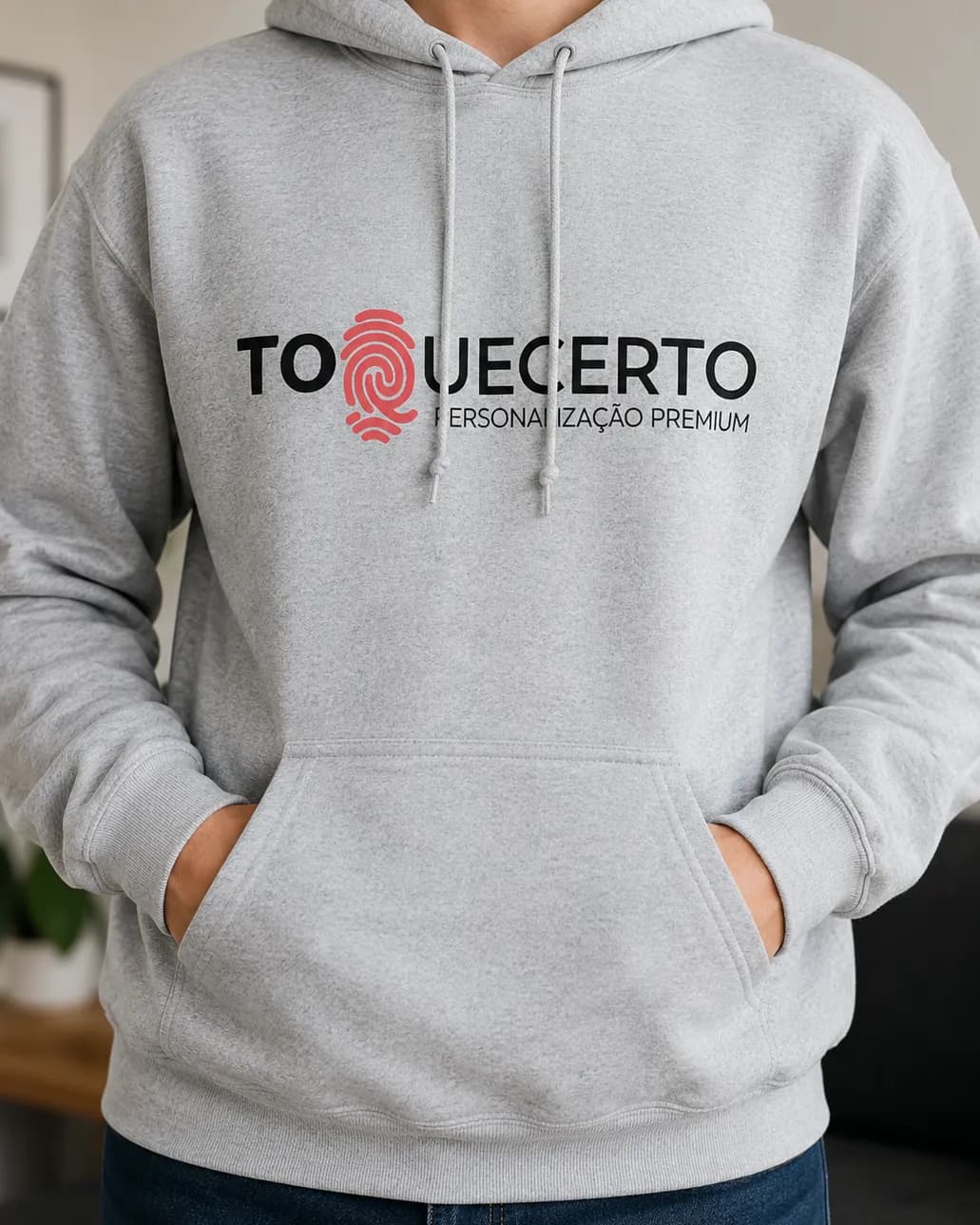 Hoodie Personalizado com Imagem / Logo
