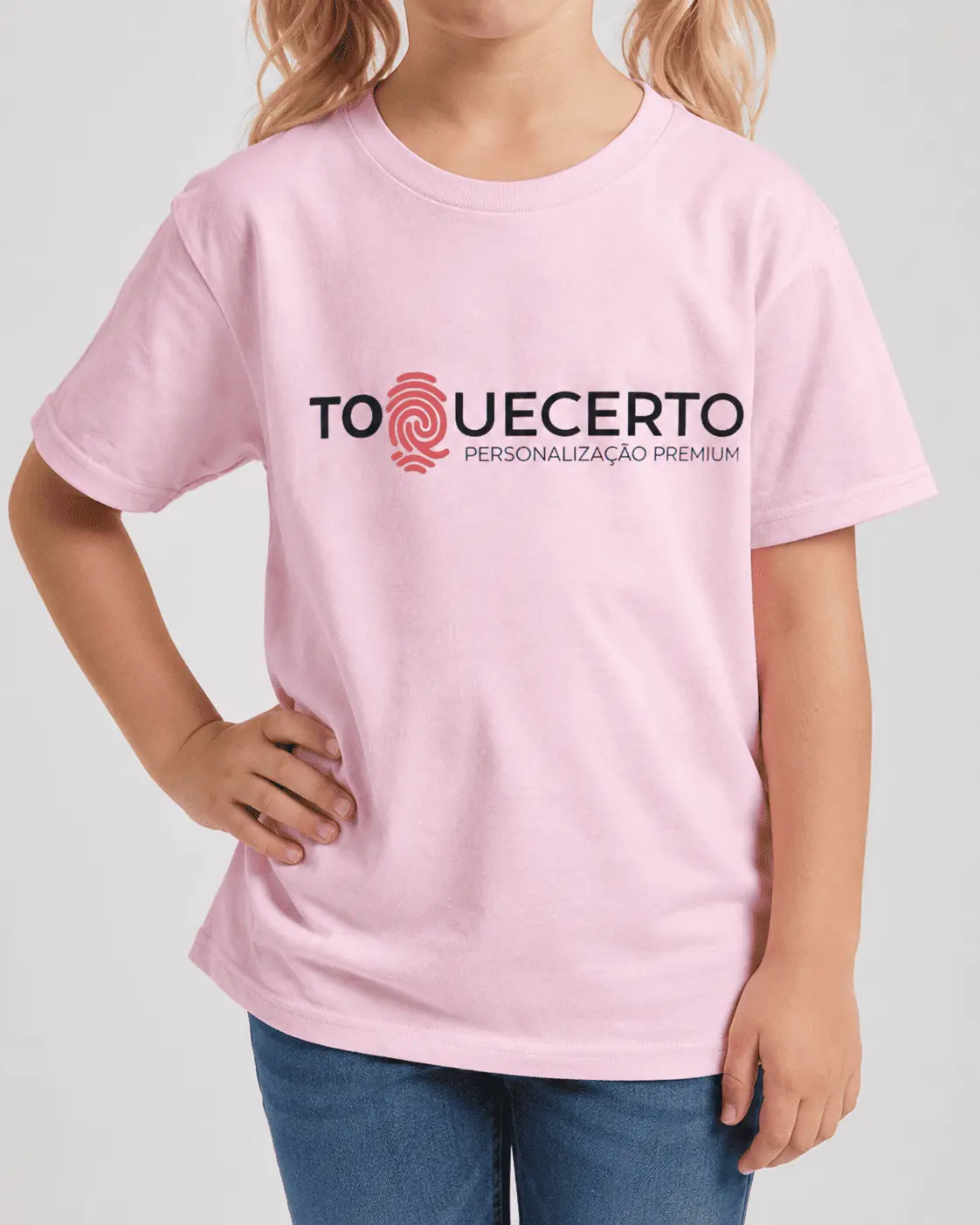 T-Shirt de Criança Personalizada com Imagem / Logo