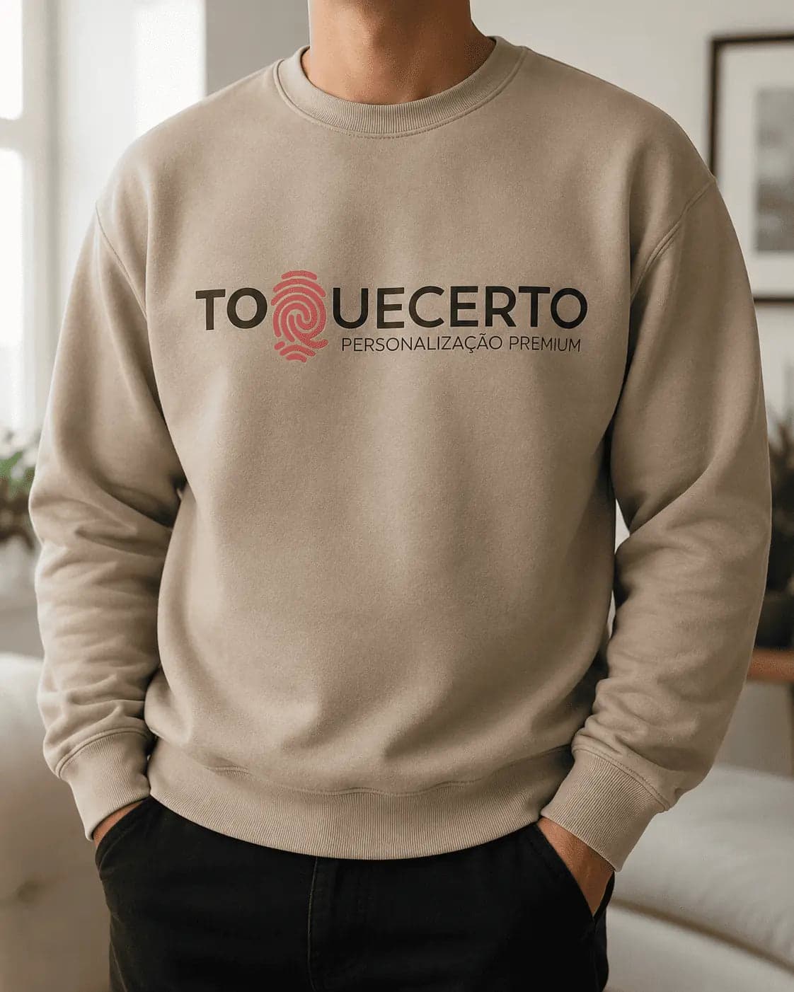 Sweatshirt Personalizada com Imagem / Logo